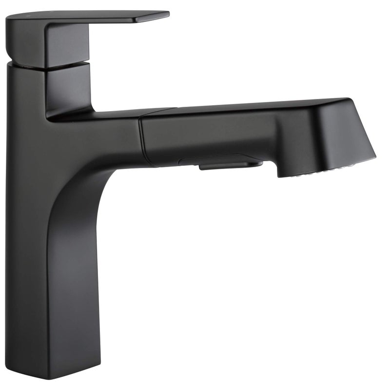 Peerless P6919LF-BL Single-Handle Kitchen Faucet Pull-Out, Matte Black - Image 1
